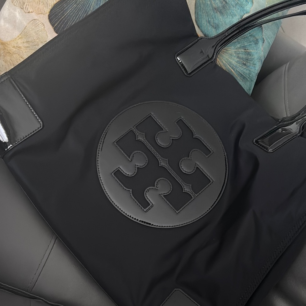 Tory Burch Black Womens Tote Bag